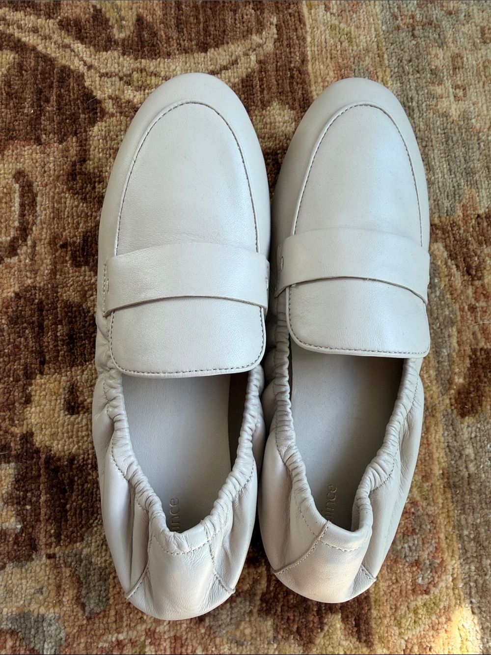 Quince Cream Women's Slip-On Loafers